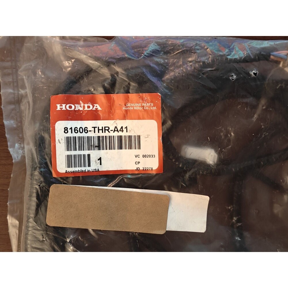 Honda Odyssy Front Left Driver Seat Wiring Harness OEM 2021-22 - #81606-THR-A41
